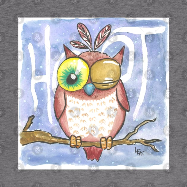 Hoot Cartoon Owl by Créa'RiBo